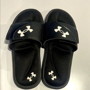Boys UnderArmour Slides